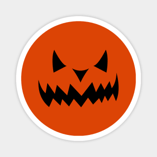 Jack O’ Lantern Face Magnet